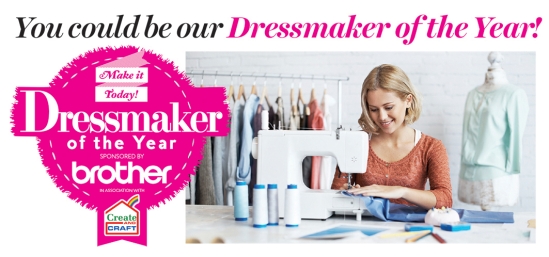 You can be our Dressmaker of the Year