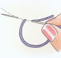 How to back stitch