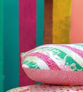 Stripes cushion by Art Gallery Fabrics Stripes cushion by Art Gallery Fabrics