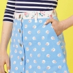 Floral Button-Up Skirt