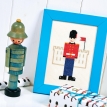 Cross Stitch Soldiers Cards, Frames and Tags