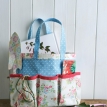 Cath Kidston Fabric Gardening Tool Caddy and Knee Rest