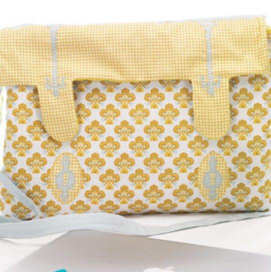 Quilted Laptop Bag Free sewing patterns Sew Magazine