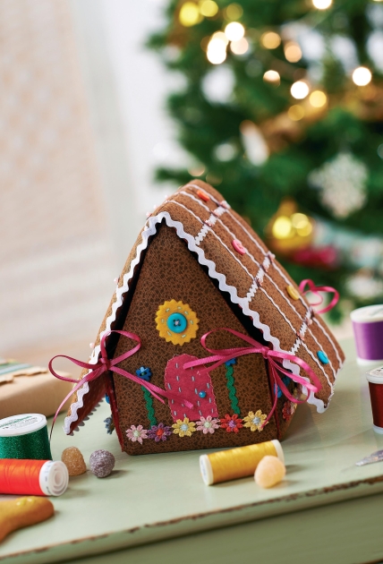 Gingerbread House Sewing Box