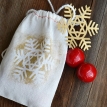 Cricut Snowflake Gift Bag