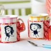 Embroider Child’s Drawing Tea and Mug Cosies