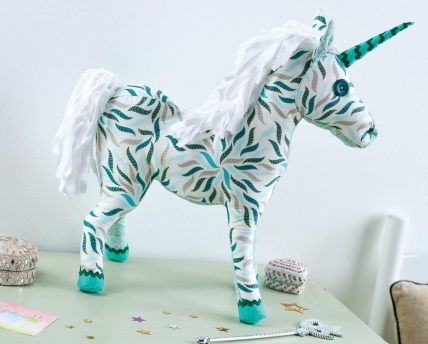 Art Gallery Fabric Unicorn Toy
