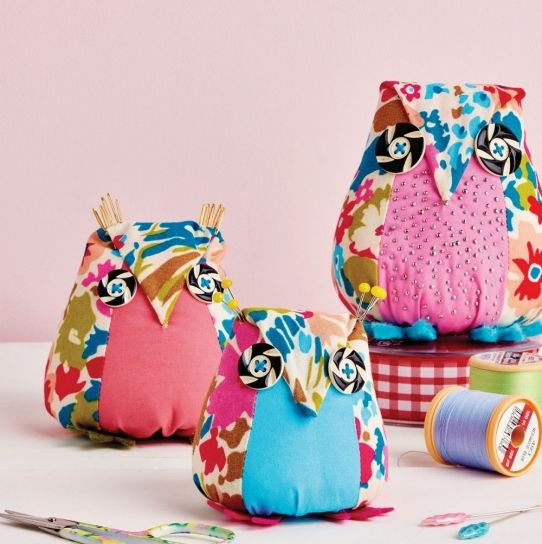Aly Owl Pincushion - Free sewing patterns - Sew Magazine