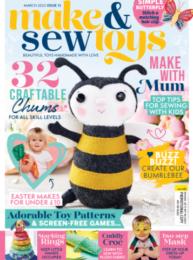 Make & Sew Toys: Issue 13 Template Pack