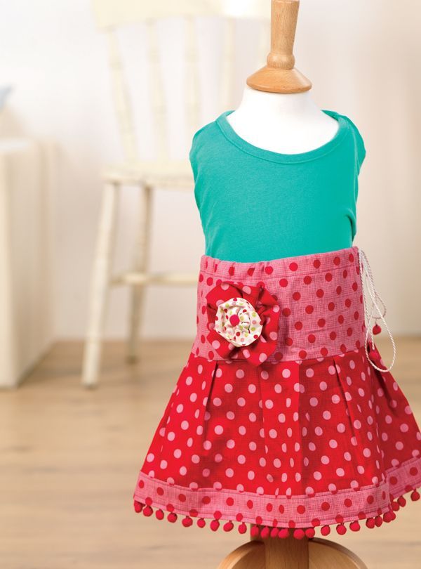 Little girl’s skirt Free sewing patterns Sew Magazine