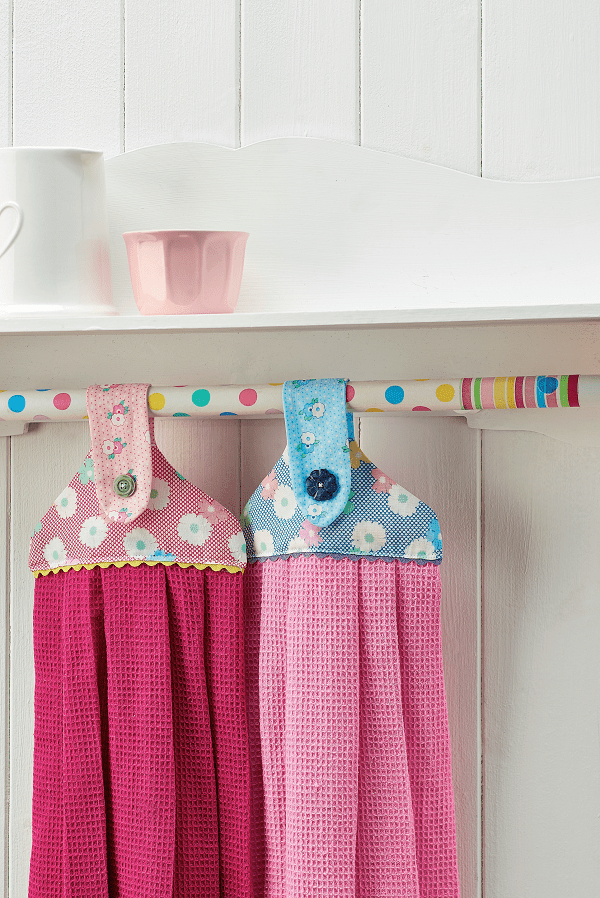 Teatowel Hangers Free sewing patterns Sew Magazine