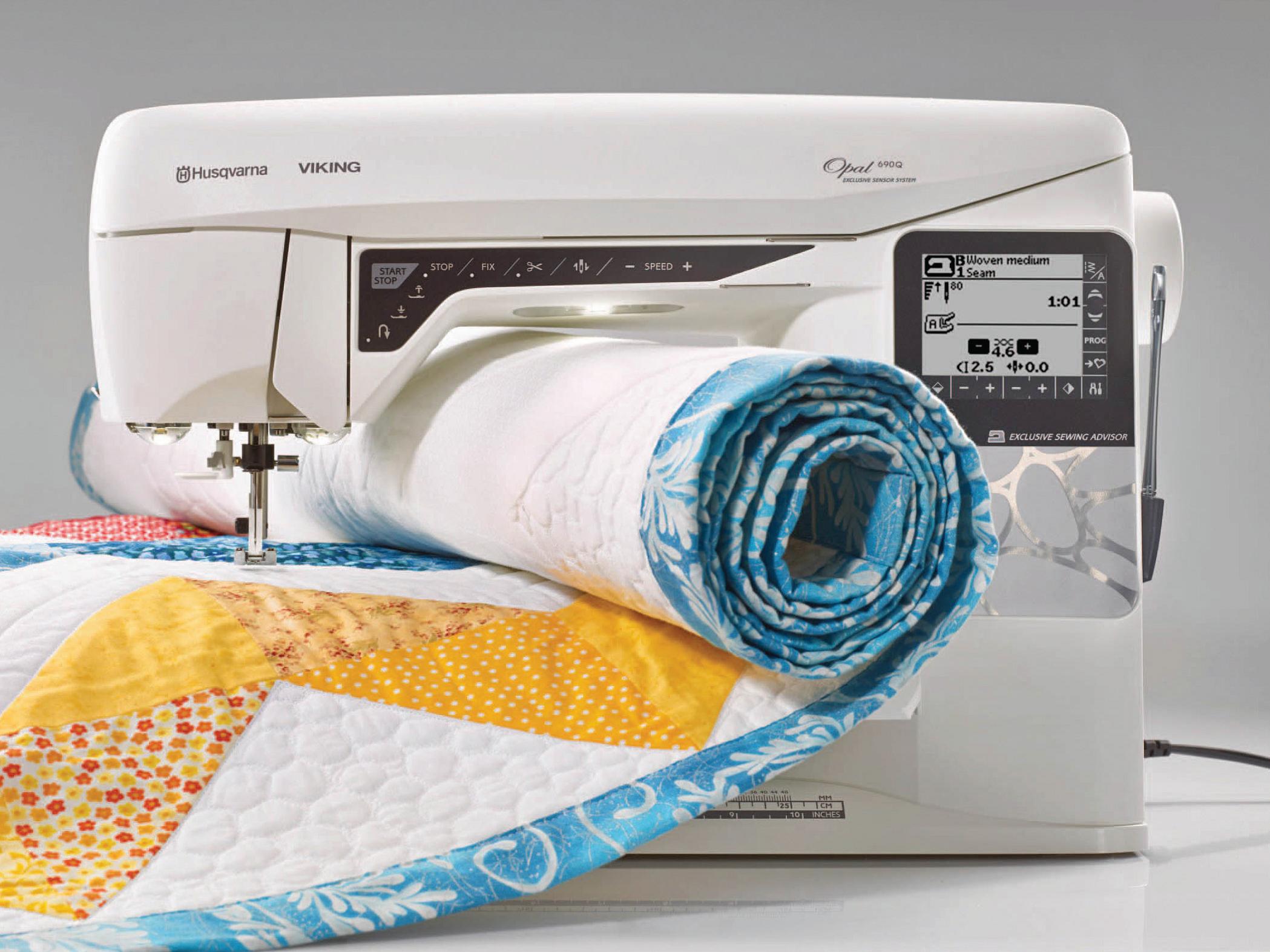 Husqvarna Viking Opal 690Q Sewing Machine Reviews Sew Magazine