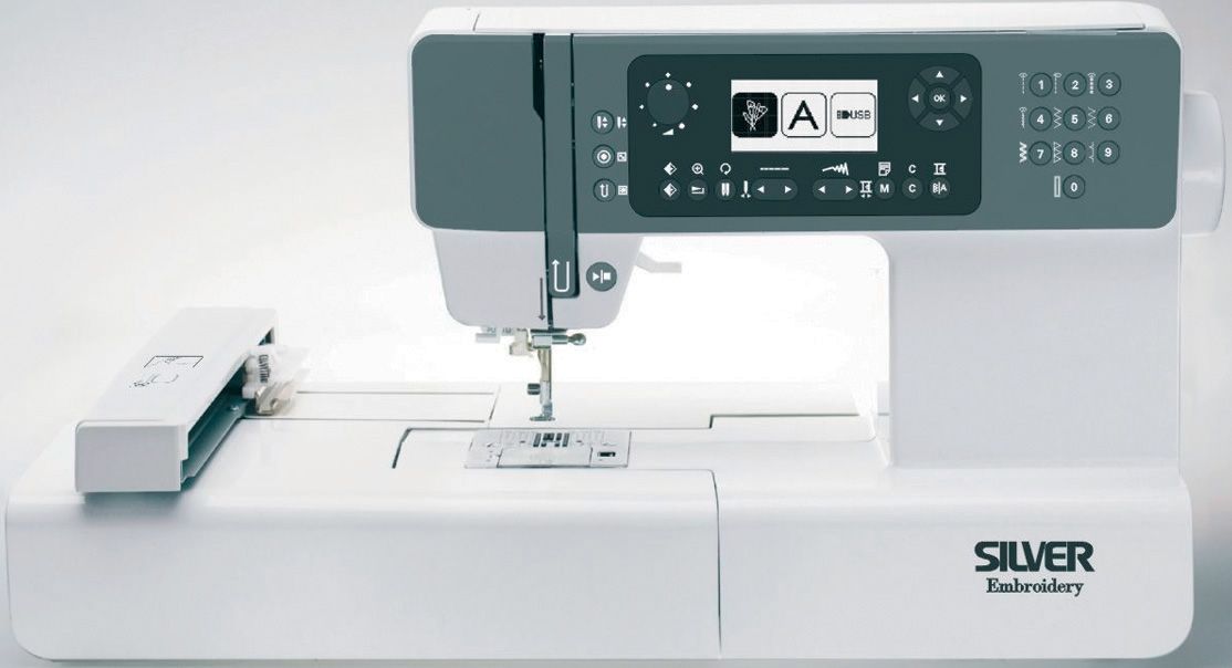 Silver Embroidery machine Sewing Machine Reviews Sew Magazine