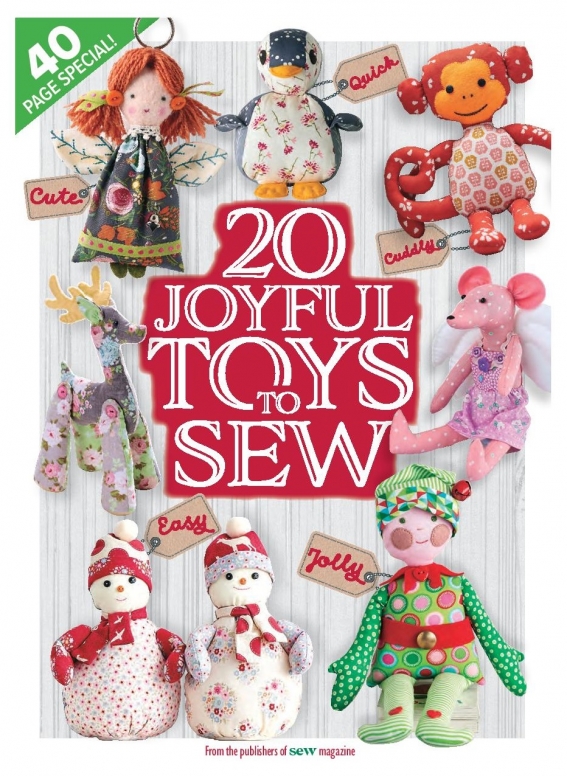 20 Joyful Toys to Sew - Oct 128