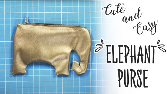 Cute and Easy Elephant Purse Cute and Easy Elephant Purse