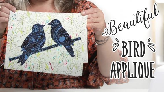Beautiful Bird Applique Beautiful Bird Applique