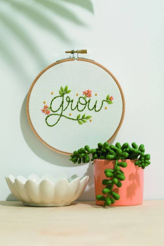 Sew 152 August 21 Floral Hoop Sew 152 August 21 Floral Hoop