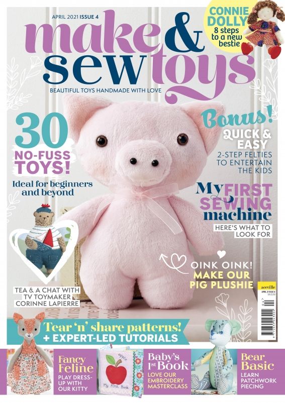 Make & Sew Toys: Issue Four Template Pack Make & Sew Toys: Issue Four Template Pack