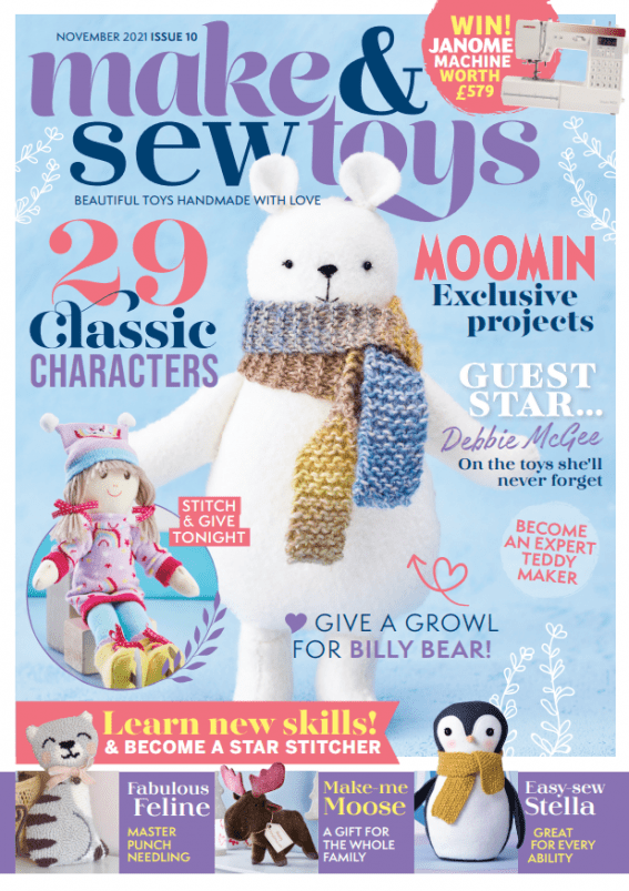 Make & Sew Toys: Issue Ten Template Pack Make & Sew Toys: Issue Ten Template Pack