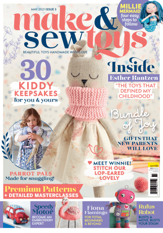 Make & Sew Toys: Issue Five Template Pack Make & Sew Toys: Issue Five Template Pack