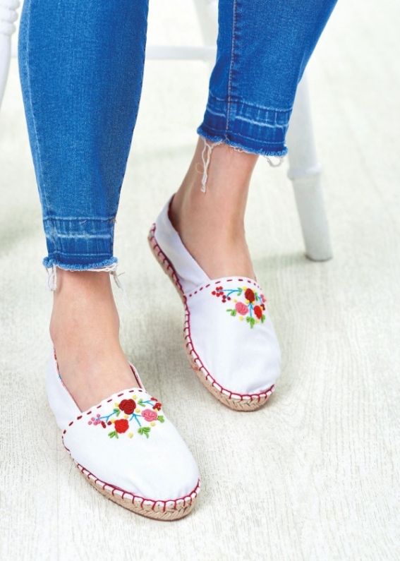 Susie Johns’ Rose Espadrilles - Sew 111, June ‘18 issue Susie Johns’ Rose Espadrilles - Sew 111, June ‘18 issue
