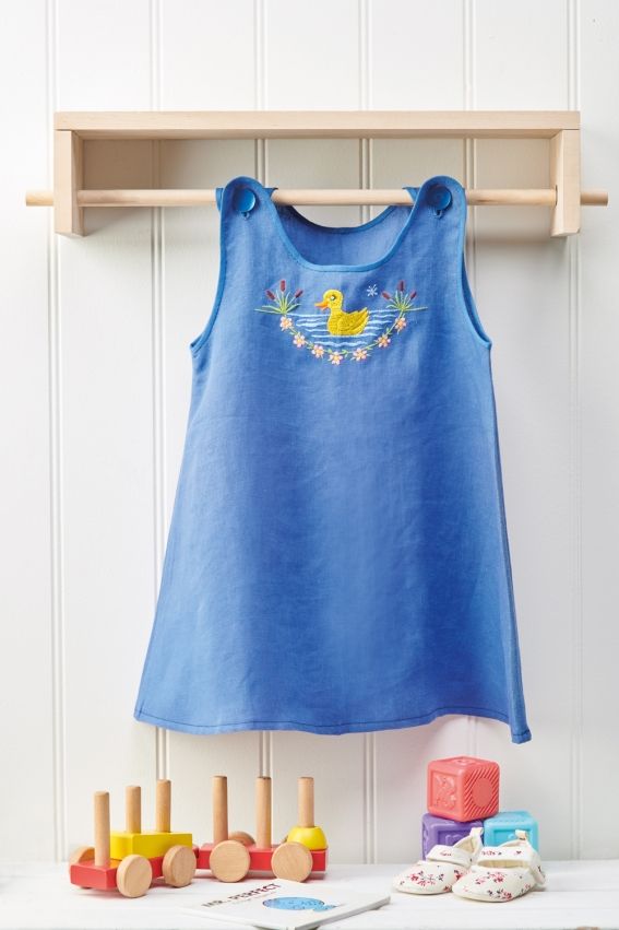 Sew 135 Apr 20 Embroidered Pinafore Sew 135 Apr 20 Embroidered Pinafore