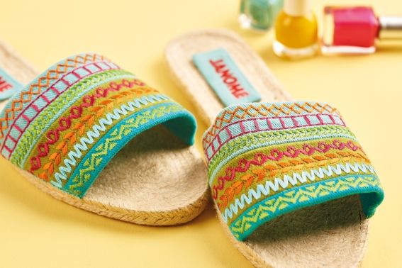 Janome Espadrille Sandals Project Janome Espadrille Sandals Project
