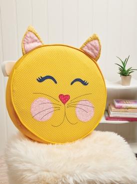 Sew 159 February 22 Cute Cat Cushion