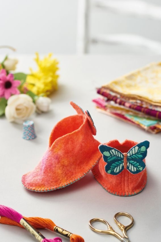 Sew 140 September 20 Butterfly Shoes Sew 140 September 20 Butterfly Shoes