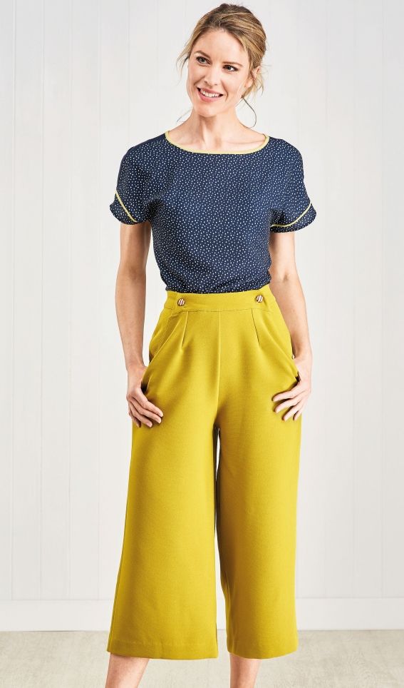 Sew 126 August 19 Kristina Culottes Sew 126 August 19 Kristina Culottes