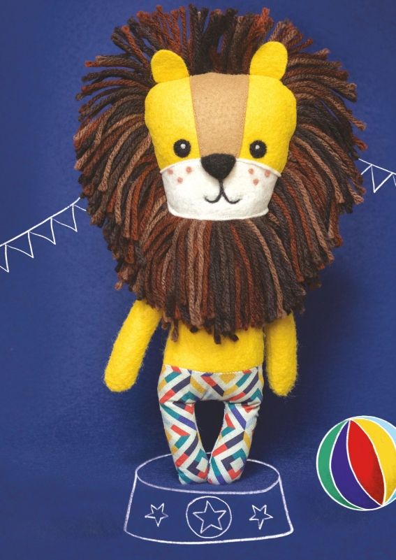 Sew 126 August 19 Leonard the Lion Sew 126 August 19 Leonard the Lion