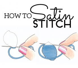 How to do satin stitch