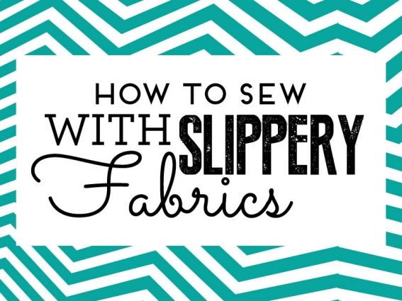 How to sew with slippery fabrics How to sew with slippery fabrics