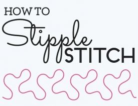 How to Stipple Stitch How to Stipple Stitch