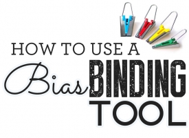 How to use a bias binding tool