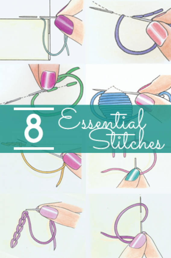 8 Essential Stitches