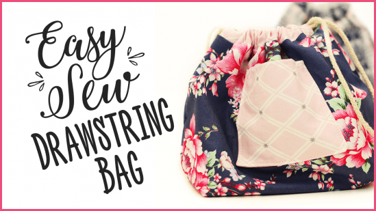 How To Sew A Drawstring Bag – Easy Sewing Tutorial How To Sew A Drawstring Bag – Easy Sewing Tutorial
