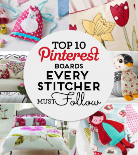 Top 10 Pinterest Boards EVERY Stitcher Must Follow Top 10 Pinterest Boards EVERY Stitcher Must Follow