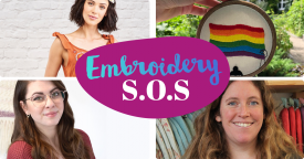 Hand stitch embroidery pattern problems and how to solve them Hand stitch embroidery pattern problems and how to solve them