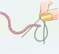 How to couch stitch How to couch stitch