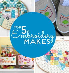 Top 5 Embroidery Makes