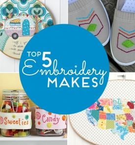 Top 5 Embroidery Makes Top 5 Embroidery Makes