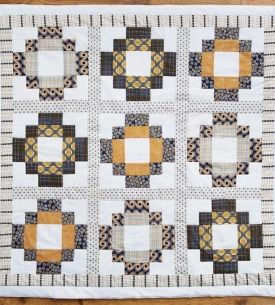 Antique tile quilt Antique tile quilt