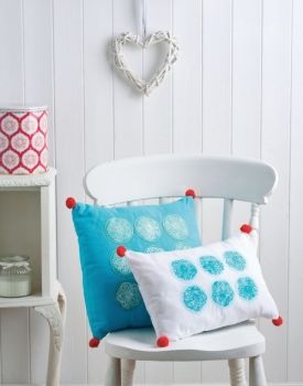 Stencil cushions Stencil cushions