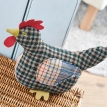 Tweed Chicken Doorstop