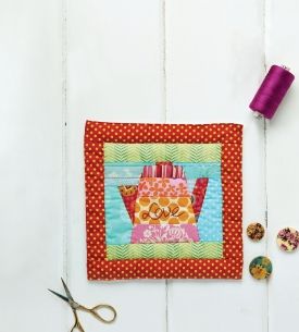Patchwork Collectable Series: Coffee Pot Block Patchwork Collectable Series: Coffee Pot Block