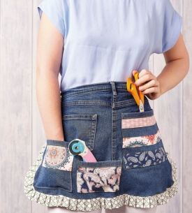 Denim craft pinny Denim craft pinny