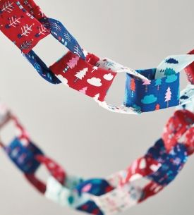 Festive Fabric Chains Festive Fabric Chains