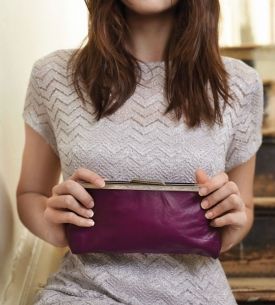 Leather clutch Leather clutch