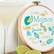 Mojito embroidery hoop